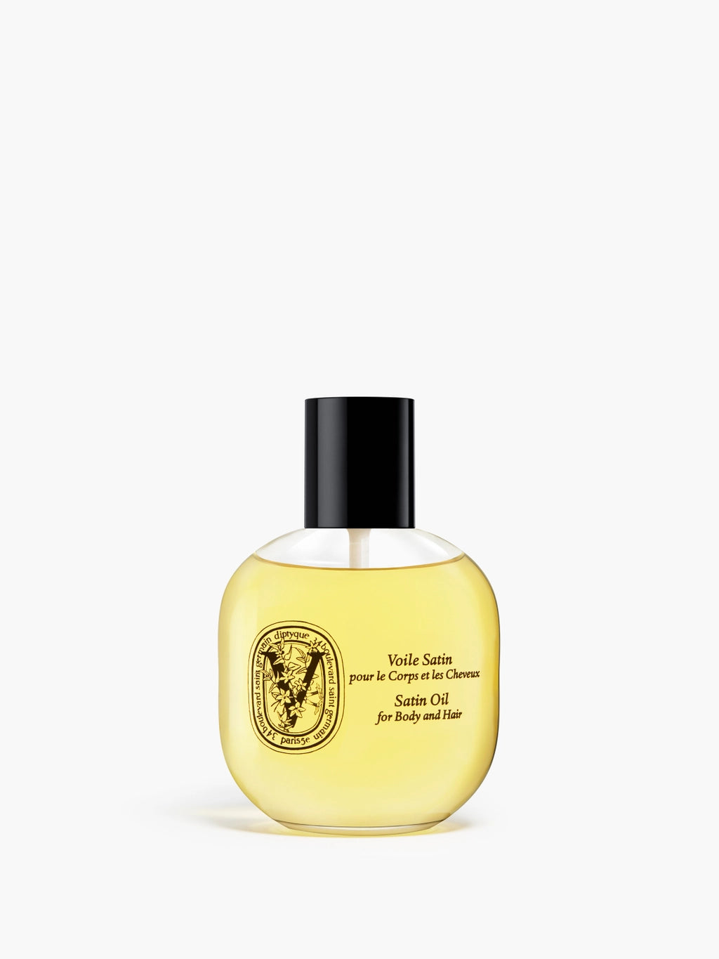 Huile satinée pour le corps et les cheveux 100 ml 