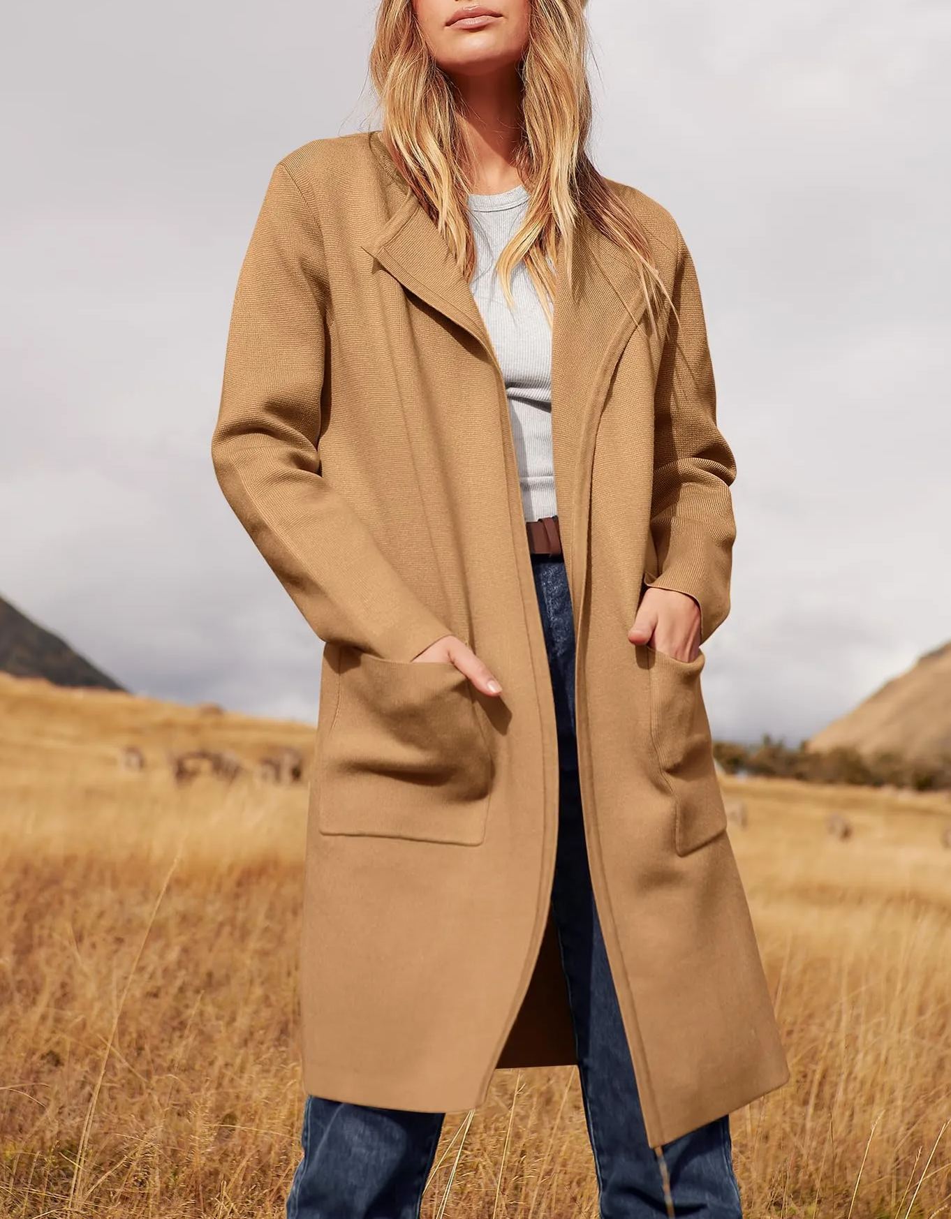 2024 New Open Front Knit Cardigan (Buy 2 Free Shipping)