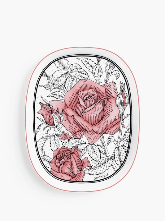 Roses Tray Oval 366G